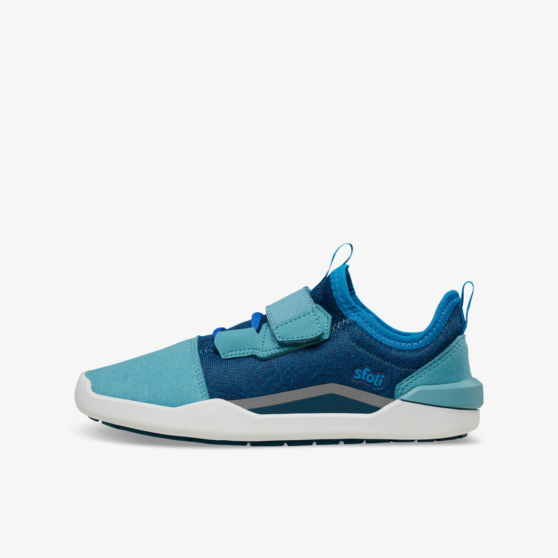 Sfoli Sporti Kinder Halbschuhe blau