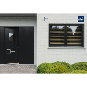 Flexa Strak in de Lak buitenlak zijdeglans zwart 750 ml