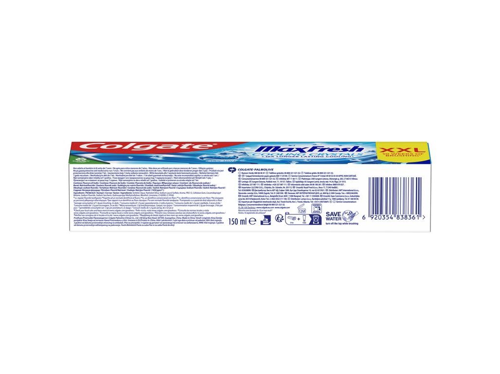 PASTA DE DENTES COLGATE MAX FRESH 150ML