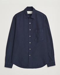 A Day's March Mason Dyed Oxford Shirt Navy