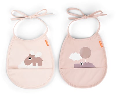 Done By Deer Happy clouds Tiny pocket Smekke 2-Pack, Powder