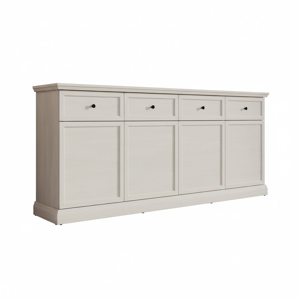Leroy - Dressoir - Wit - 193x40x86 cm
