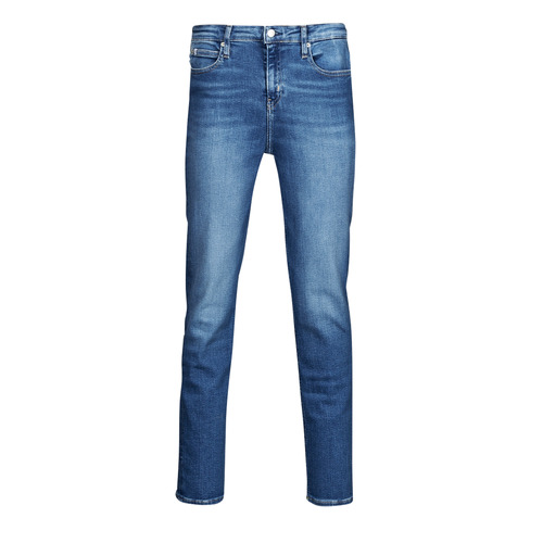 Calvin Klein Jeans - HIGH RISE SLIM Azul / Claro