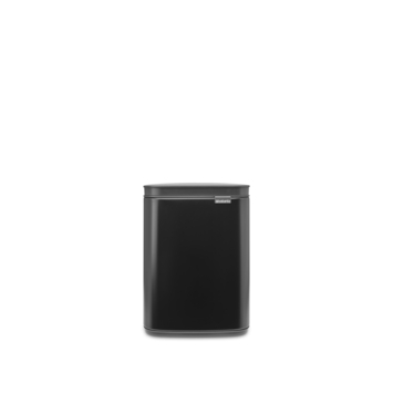 Brabantia afvalemmer BO 4L kunststof binnenemmer mat zwart