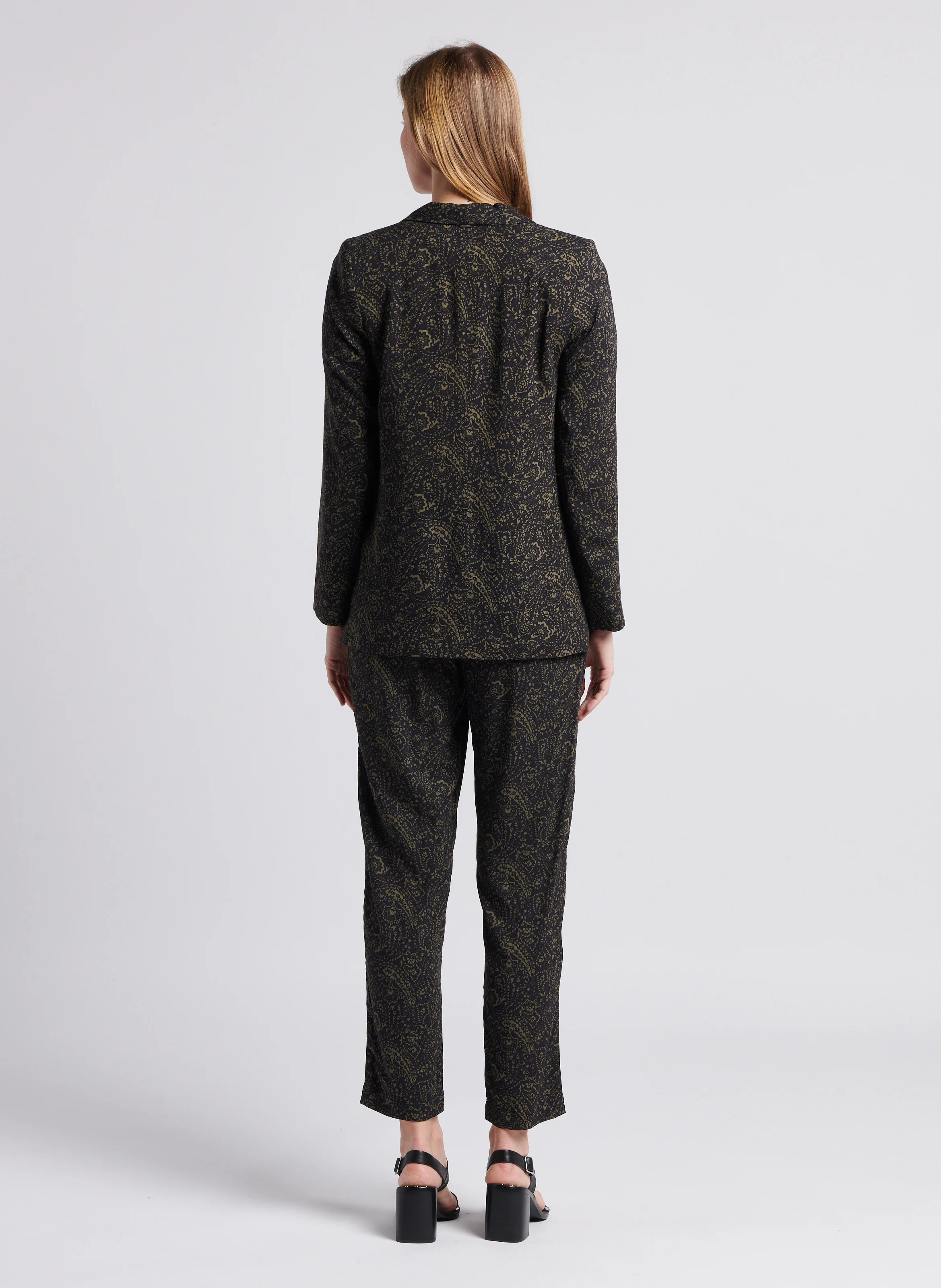 SONOMA - Tee-shirt col rond droit en coton | Kaki
