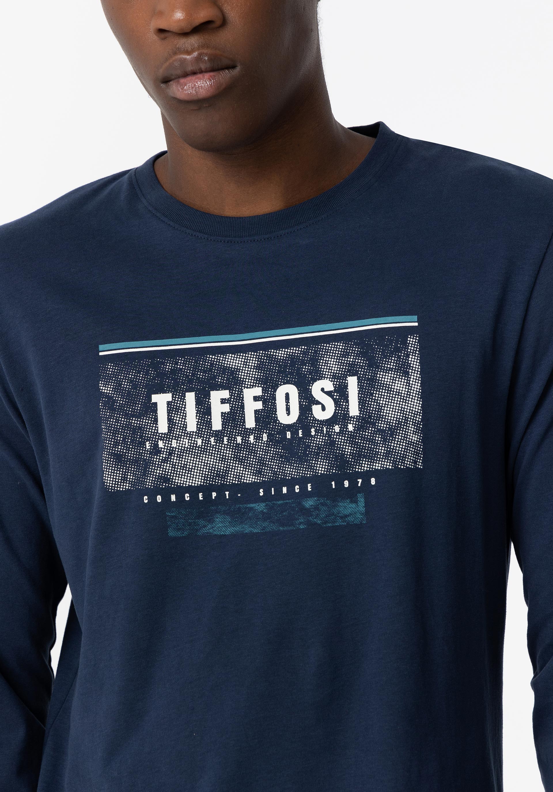 T-shirt com Estampado Frontal