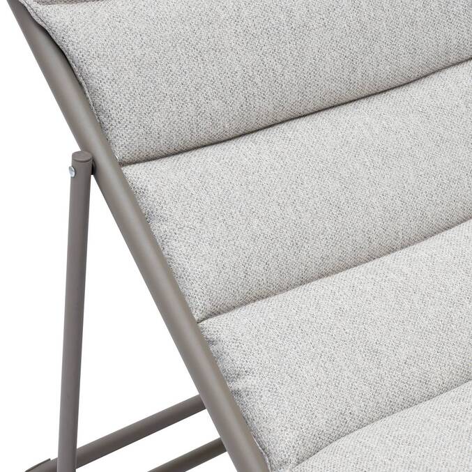 Chilienne de jardin pliable NILLIA Noisette / Café