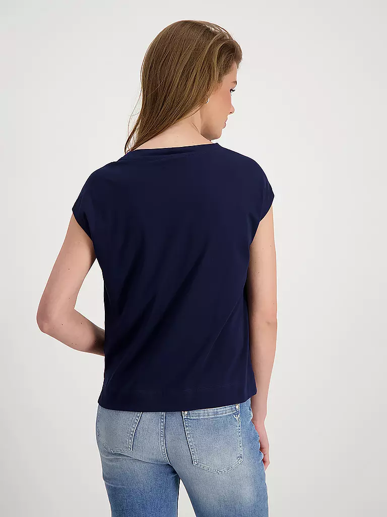 MONARI Blusenshirt dunkelblau