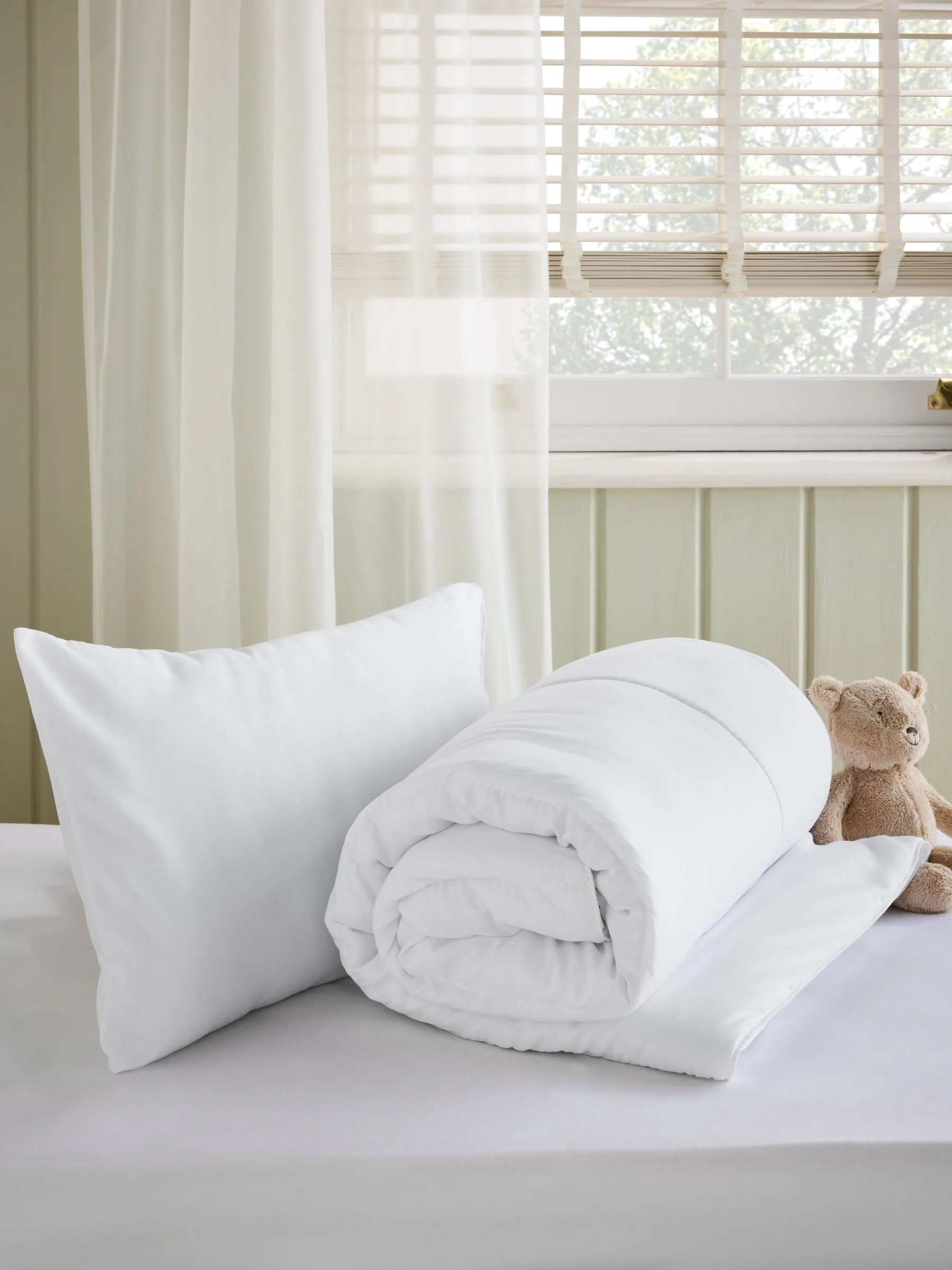 Ant-allergische kinderdekbed- en kussenset