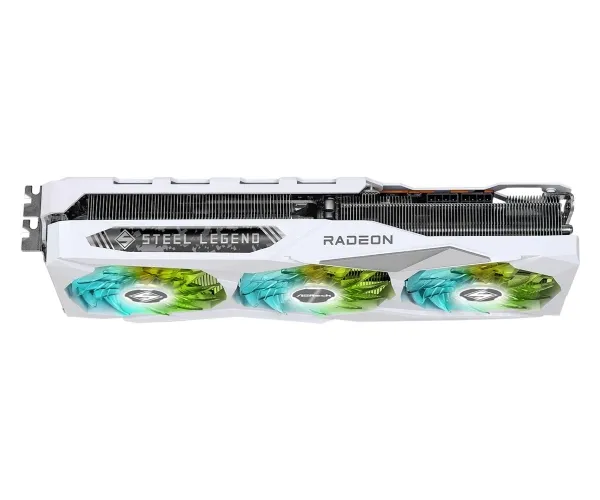 ASRock Steel Legend Radeon RX 7800 XT 16GB OC - Grafikkort - Radeon RX 7800 XT - 16 GB GDDR6 - PCIe 4.0 x16 - 3 x DisplayPort, HDMI - boks