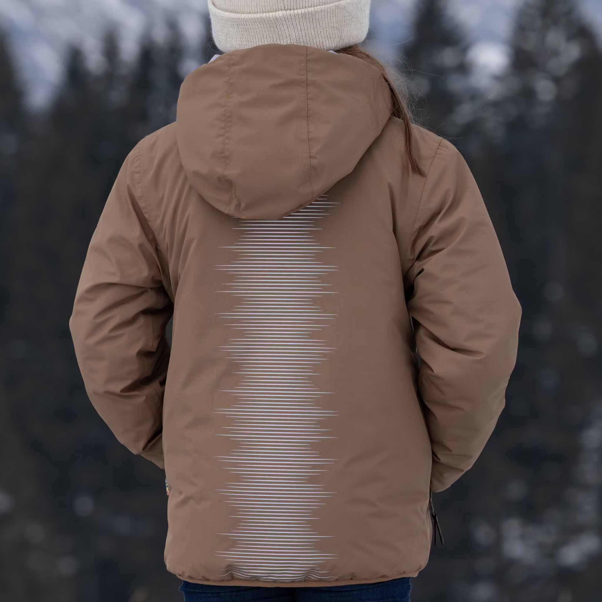 Kinder Winterjacke Blaze Shitake