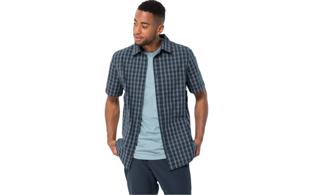 Jack Wolfskin Hot Springs Shirt Herren Kurzarmhemd