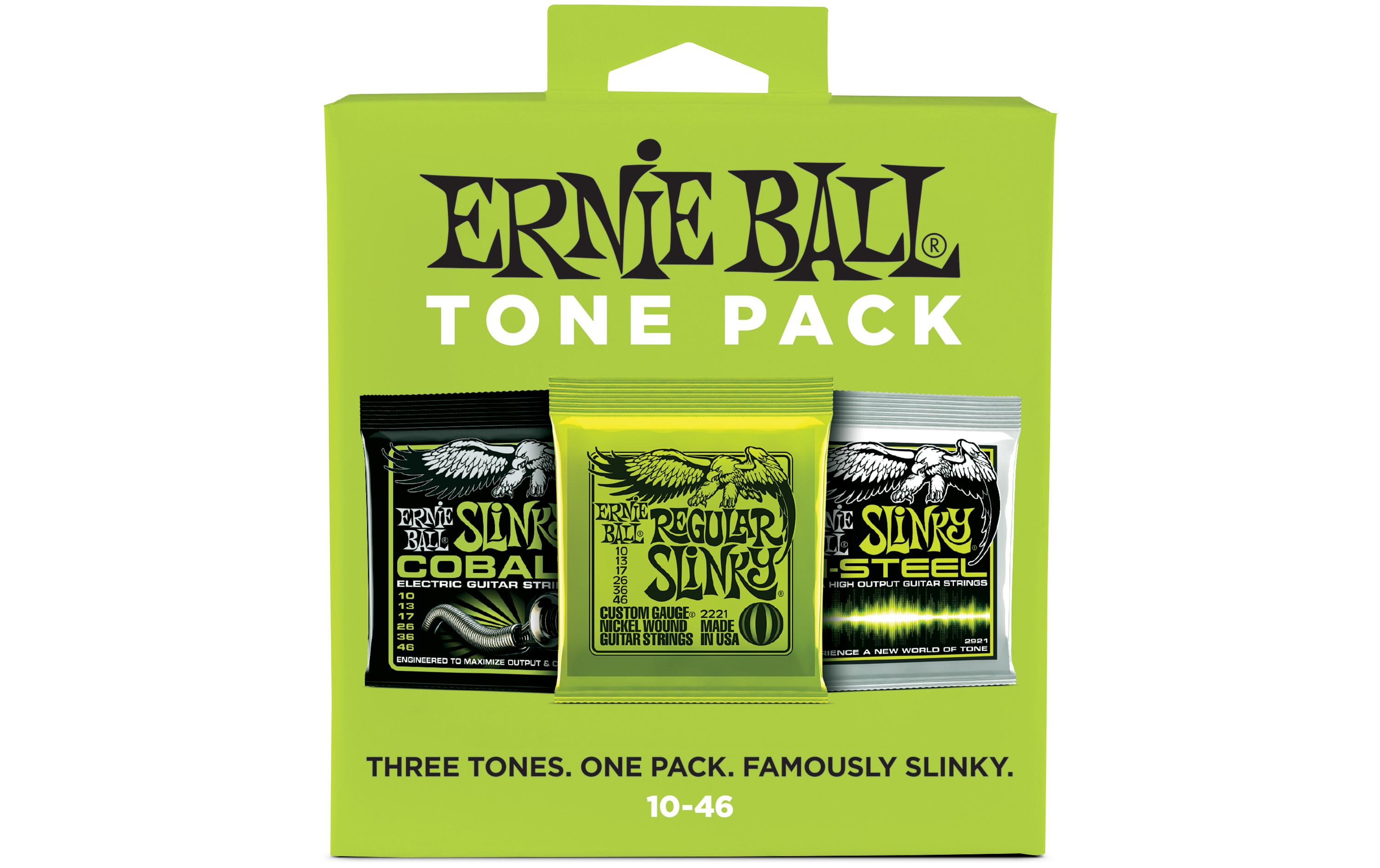 Gitarrensaiten 3331 Slinky 3er Tone Pack – Slinky 10 - 46Saiten-Set für drei verschiedene Sounds