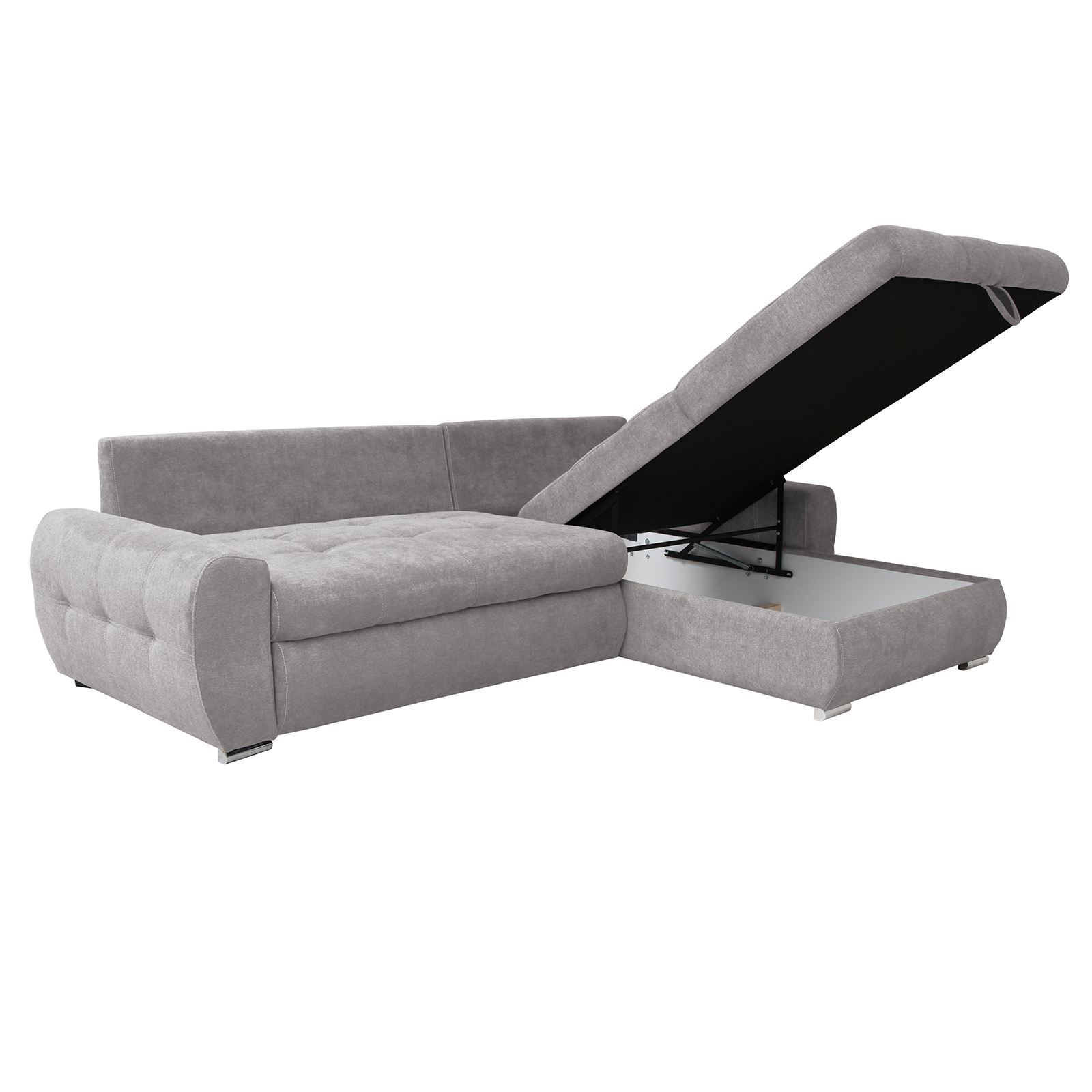 Ecksofa - fango - mit Liegefunktion und Staukasten