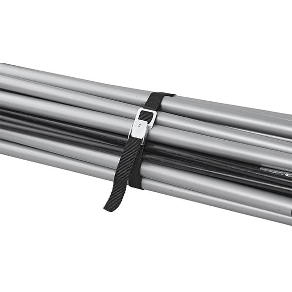 Knyt stropper med metallspenne 18mm-50cm - sett med 2 stk