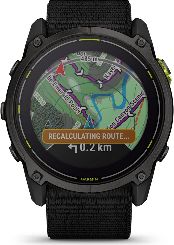 Garmin - Enduro 3 - Smartwatch - Zwart - Kunststof