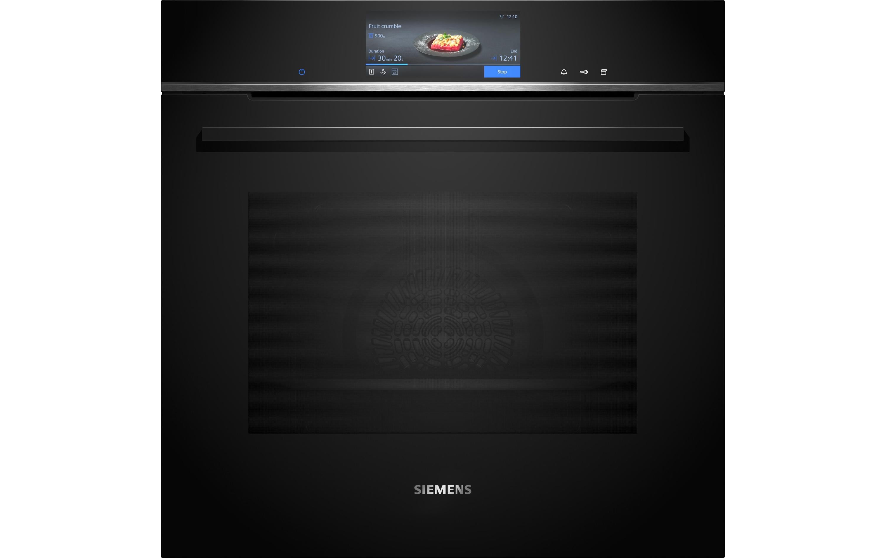Einbaudampfbackofen iQ700 HS758G3B1C Schwarz A+<br>Einbau-Kompaktbackofen