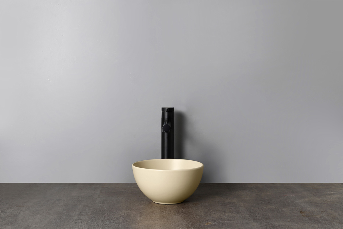Saniclear Micro waskom voor toilet 23cm licht ivoor