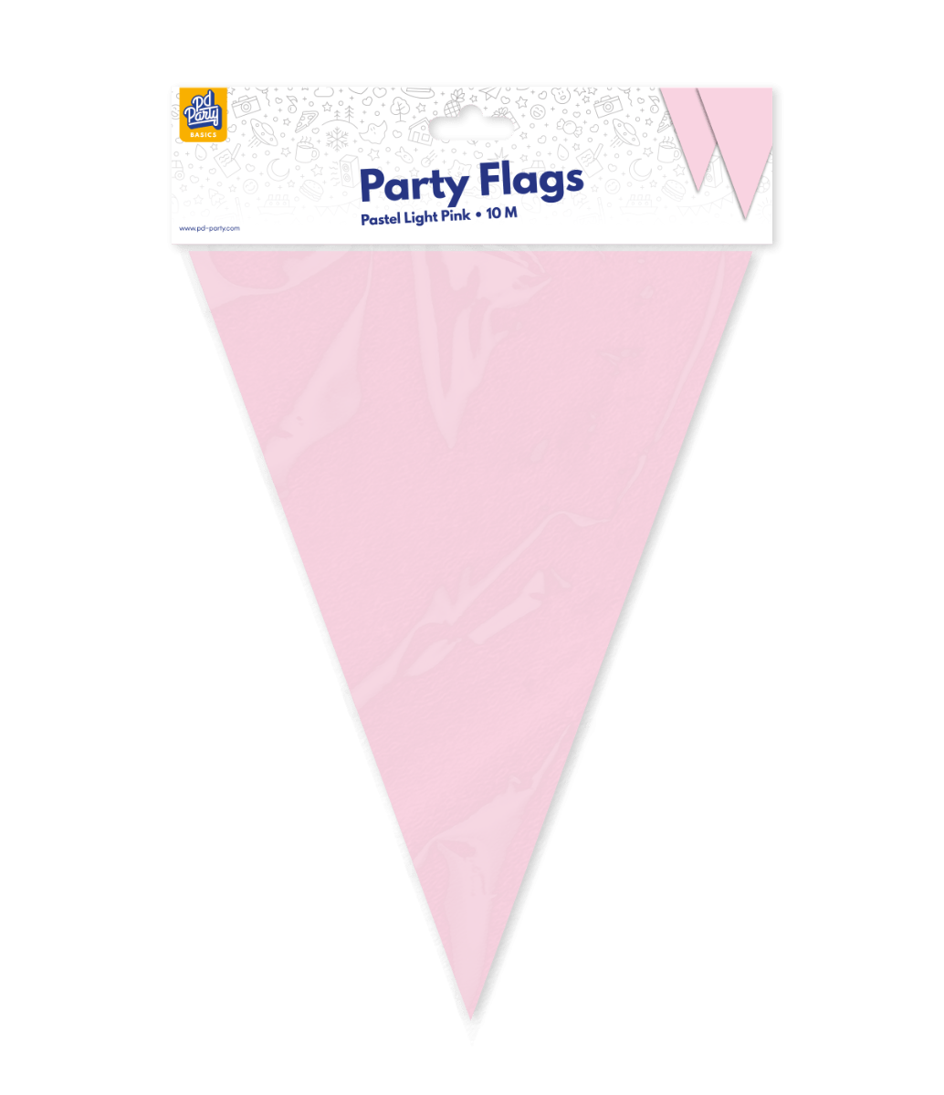 Lichtroze Slinger Pastel 10m