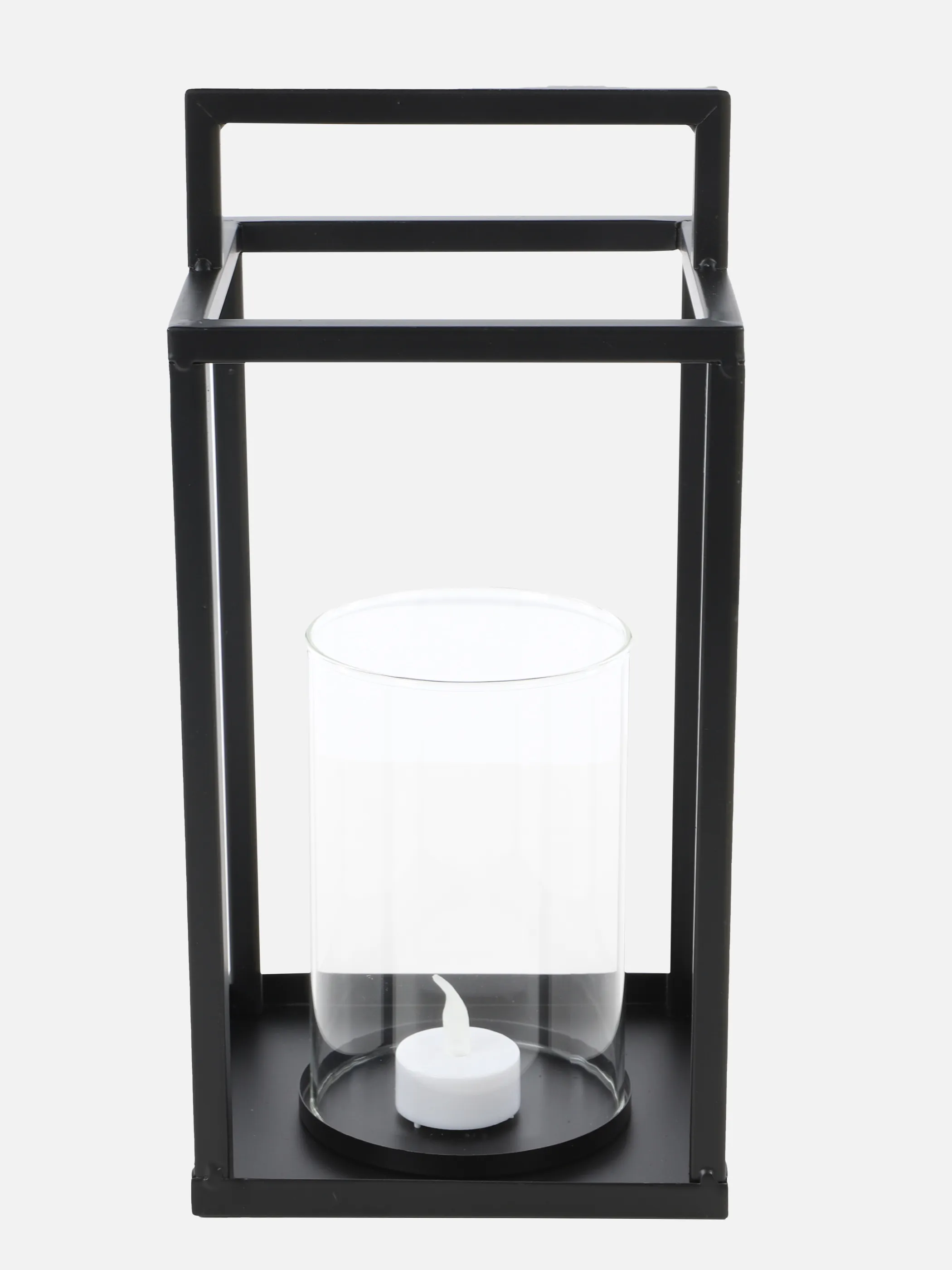 Laterne mit Glas