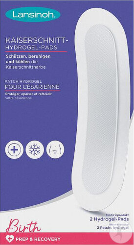 Lansinoh Patch Hydrogel Pour Césarienne 2 Pièces
