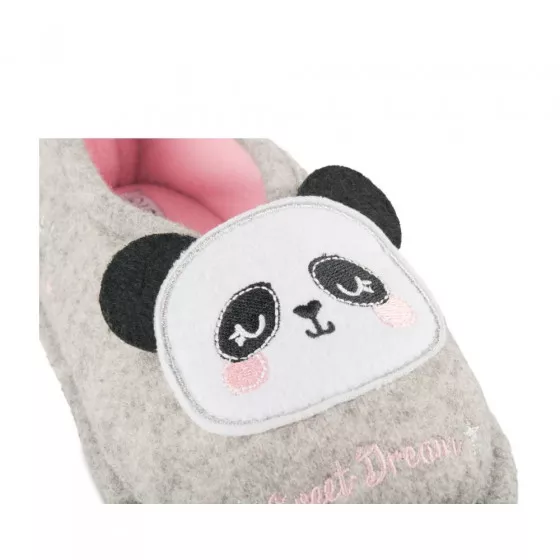 Chaussons GRIS LOVELY SKULL
