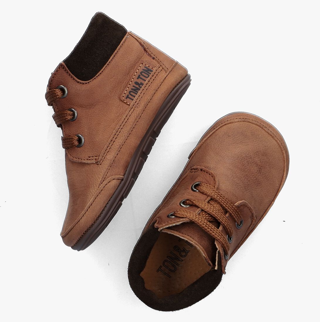 TON & TON bruine ton & ton babyschoenen pb20w016