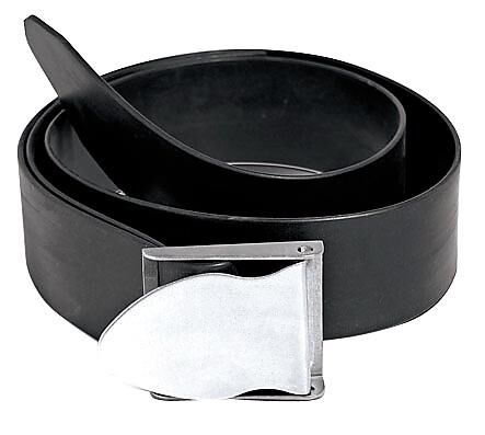 BEST DIVERS - CEINTURE DE PLONGEE CAOUTCHOUC BOUCLE INOX