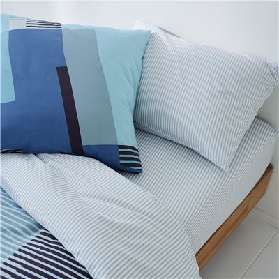 Linge de lit patchwork oblique
