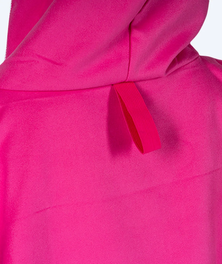 Watery badeponcho til junior - Microfiber - Pink