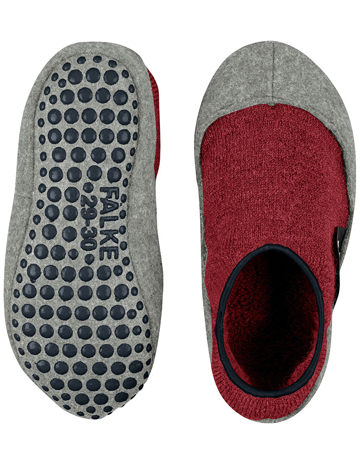 Hausschuhsocken COSY SLIPPER in red pepper
