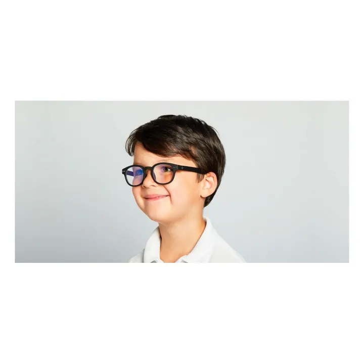 IZIPIZI Lunettes pour Ecran Junior #C | Noir