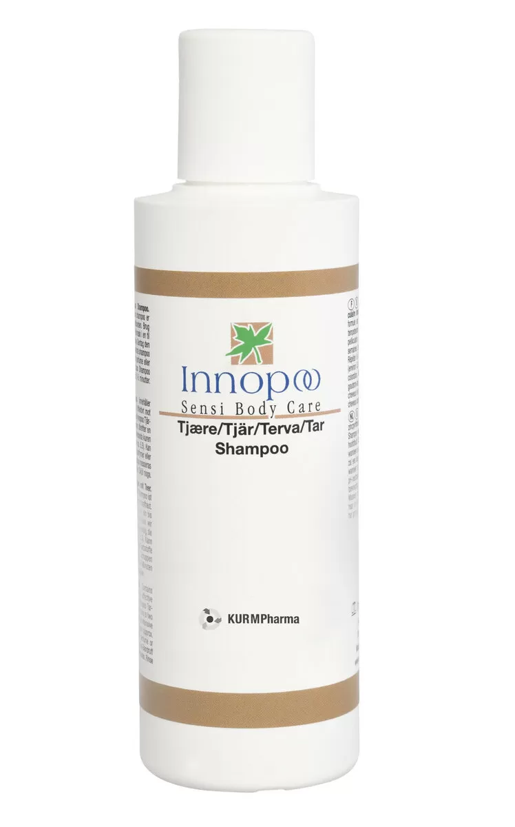 Terva tjæreshampoo fra Innopoo mod skæl - 150 ml.