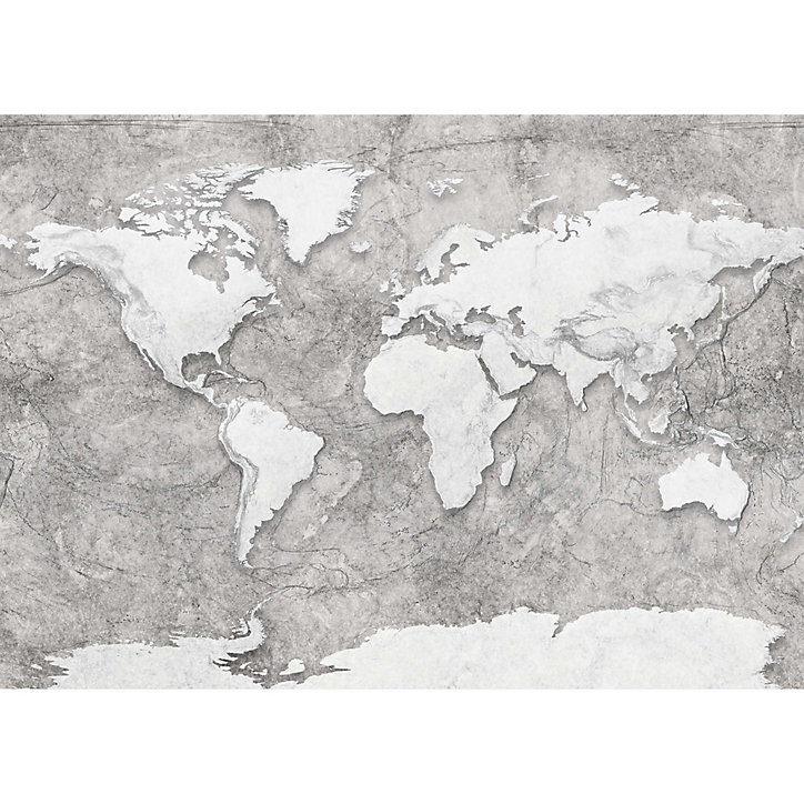 Papier peint panoramique World Relief 350 x 250 cm Komar