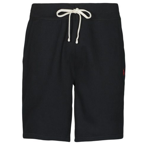 Polo Ralph Lauren - SHORT MOLTONE EN COTON LOGO PONY PLAYER Negro