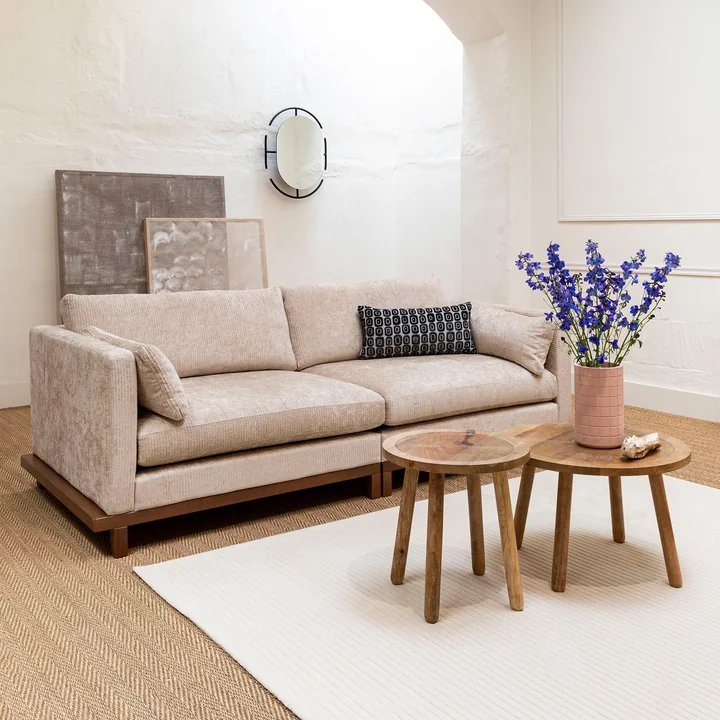 Zuiver - Blossom Sofa, 3-Sitzer, moss