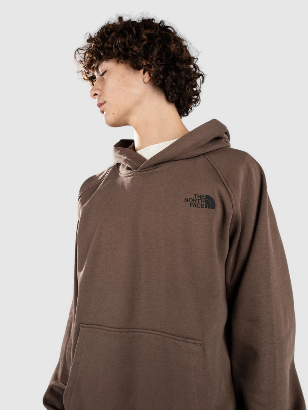 THE NORTH FACE Raglan Redbox Hoodie smokey brown