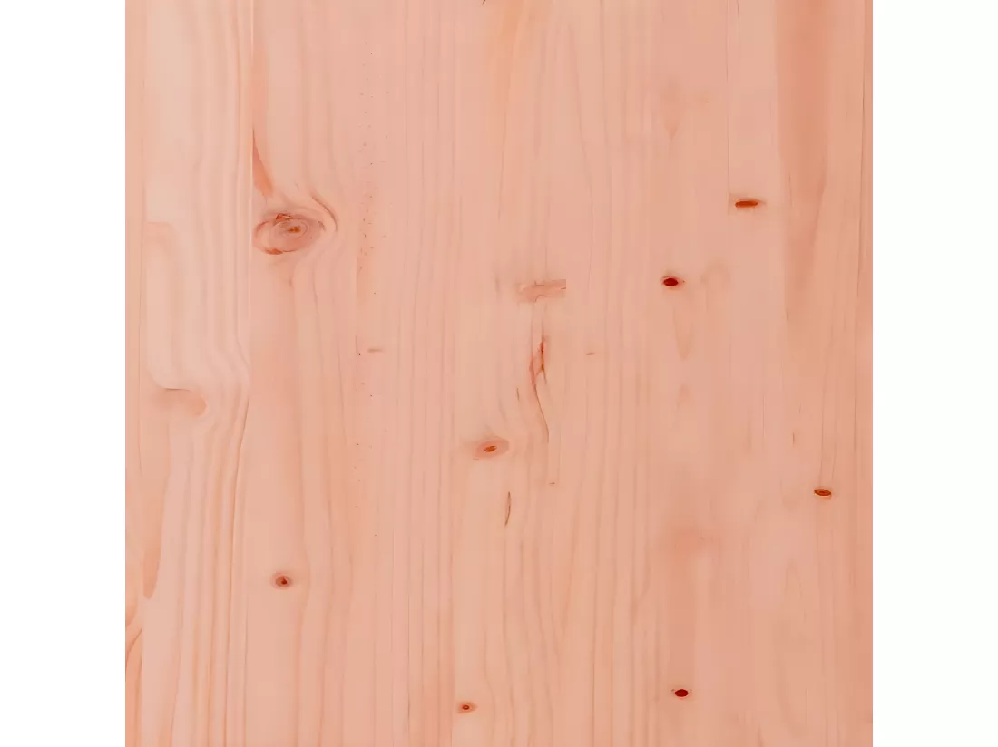 Repose-pied de jardin 62x31,5x52 cm bois massif de douglas