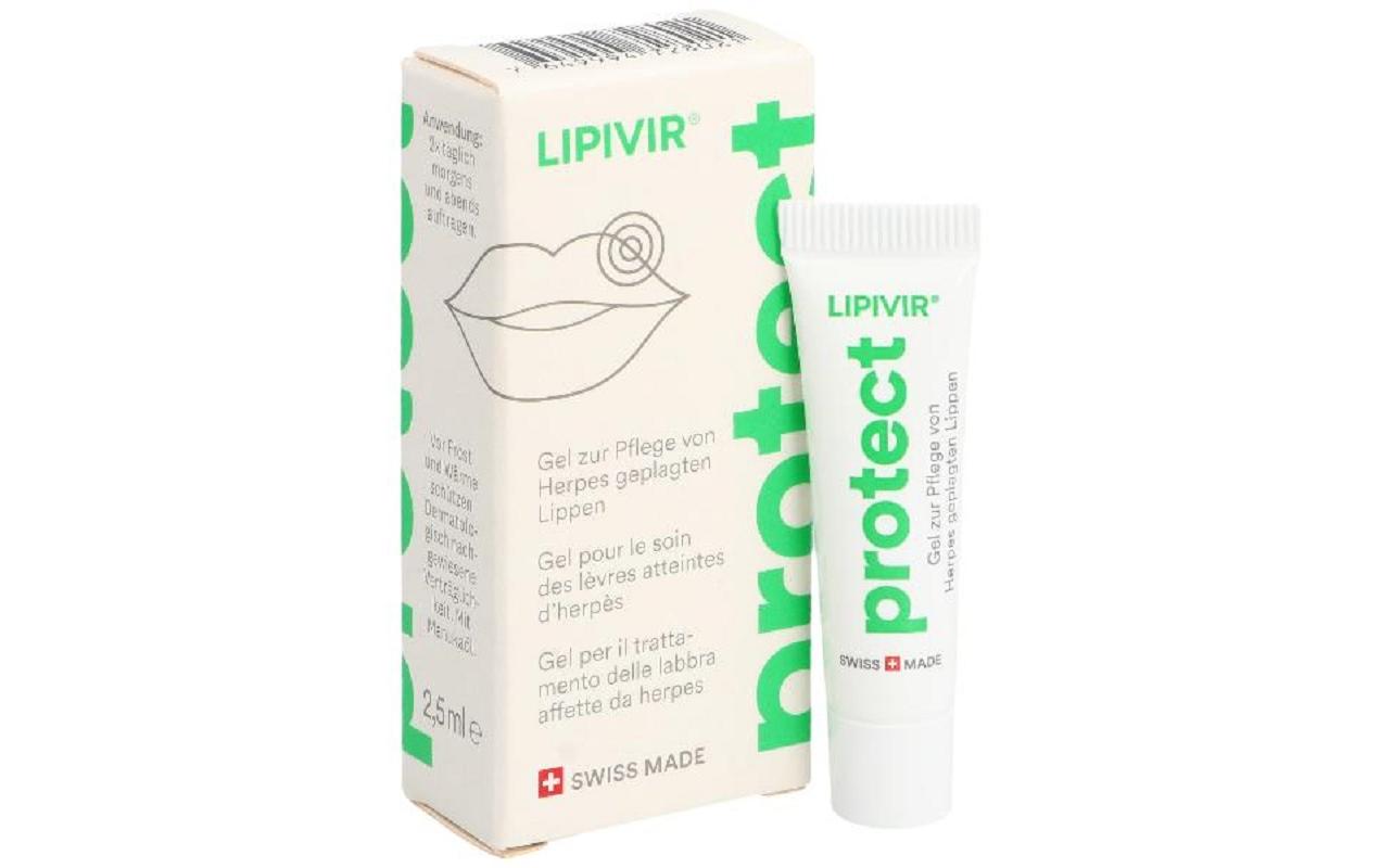LIPIVIR protect 2.5 mlVeganer Lippenbalsam für Herpes geplagte Lippen