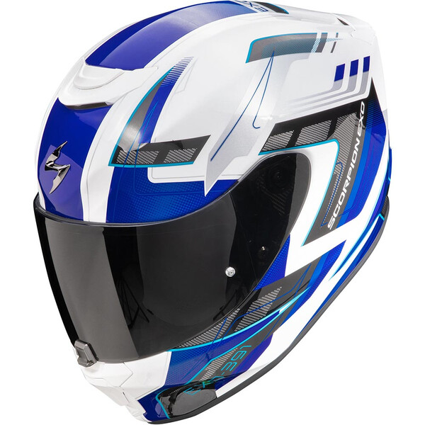 Scorpion - Casque Exo-391 Captor Bleu / Blanc / Noir