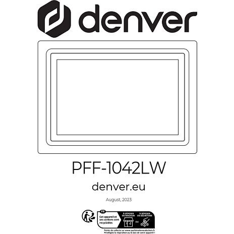 Denver digital WiFi fotoramme 10.1