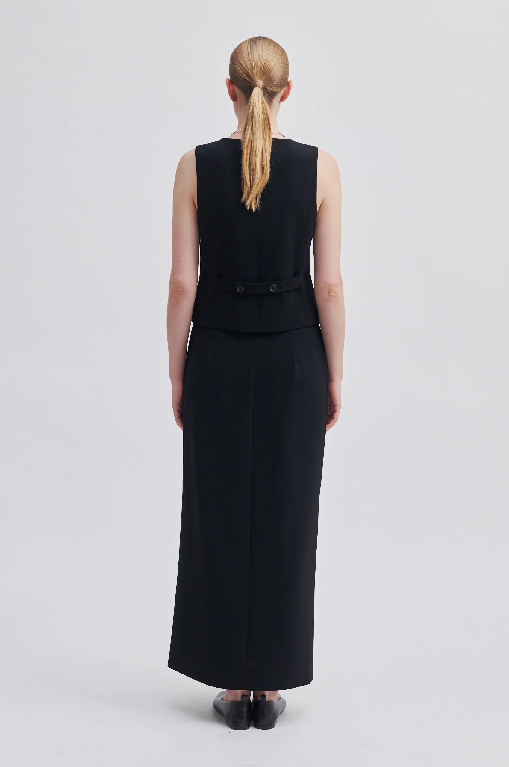 Second Female  Fique vest - sort