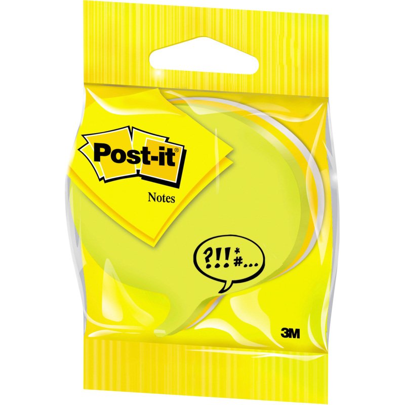 Bloc cube repositionnable fantaisie bulle Post-it - bloc de 225 feuilles
