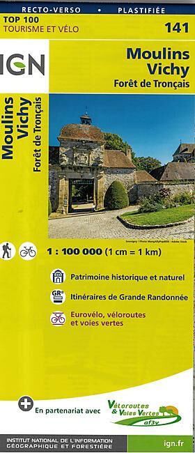 IGN - TOP 100 141 MOULINS VICHY PLASTIFIEE