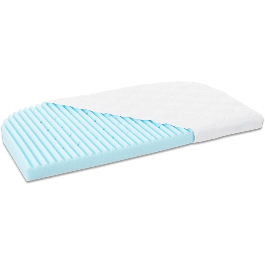 babybay Matratze Medicott Wave für MaxiBoxspring blau