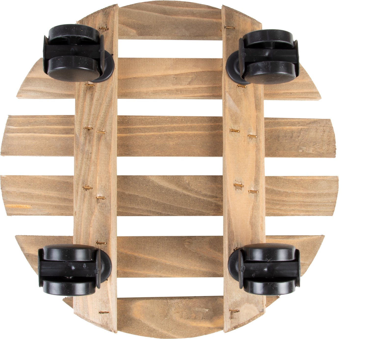 Esschert Design plantentrolley Esschert's Garden bruin D 29 H 8,4 cm