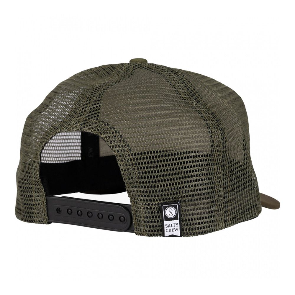Salty Crew BIGMOUTH TRUCKER - Casquette Homme olive