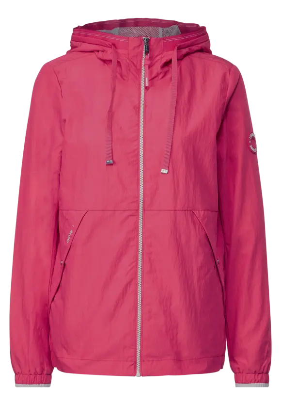 Moderner Windbreaker - joyful pink