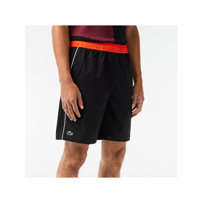 Short de tennis Lacoste Stretch recyclé