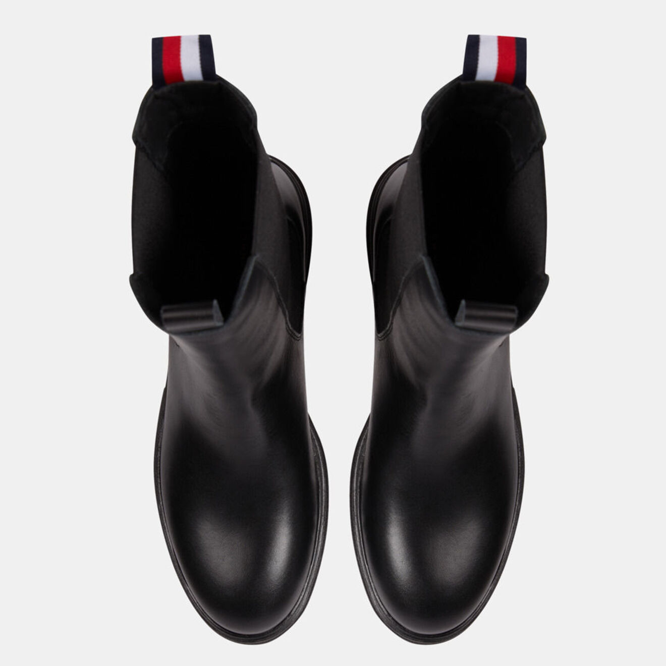 Tommy Hilfiger Chelsea boots en Cuir noires